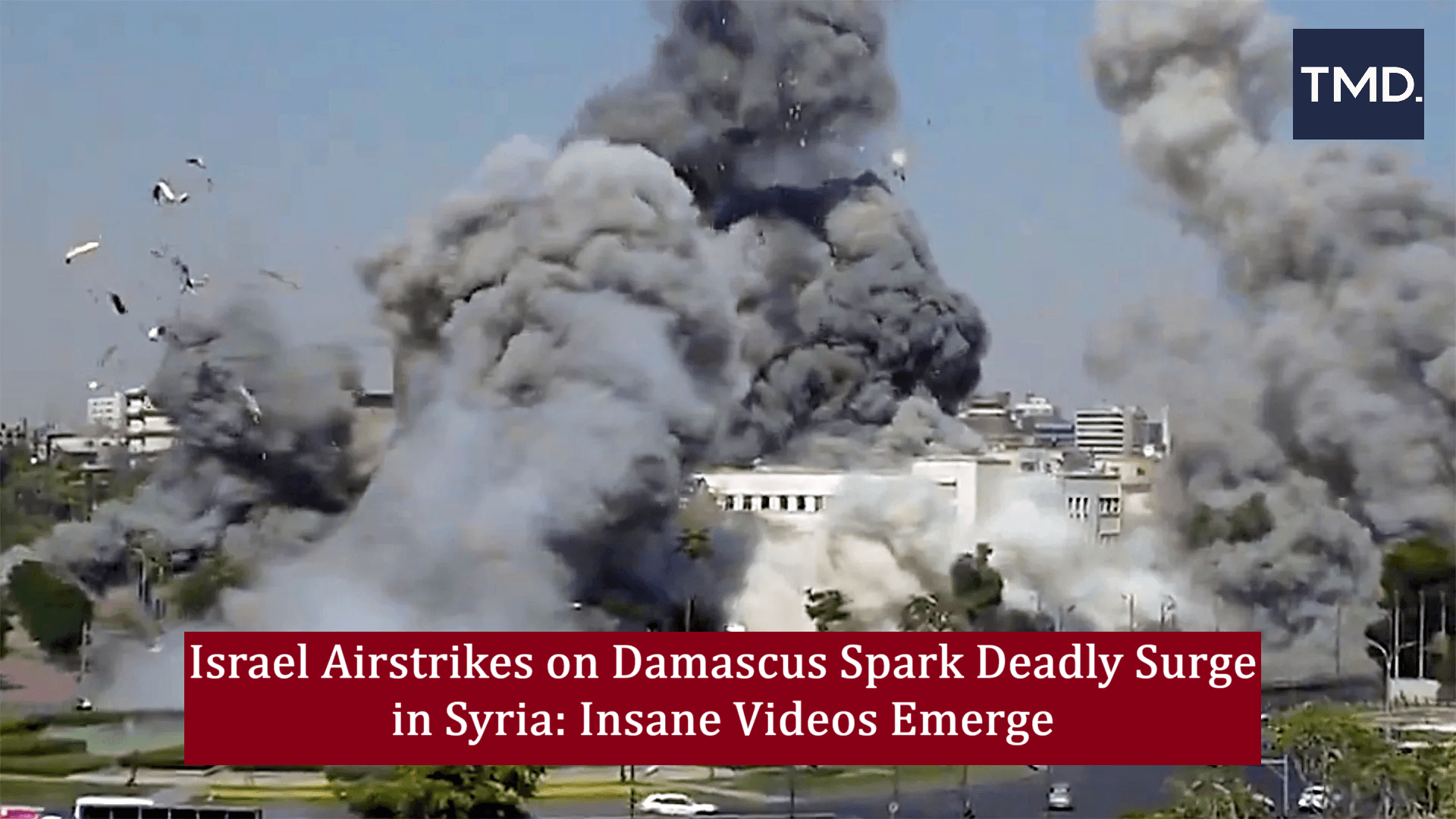 Israel Airstrikes on Damascus image