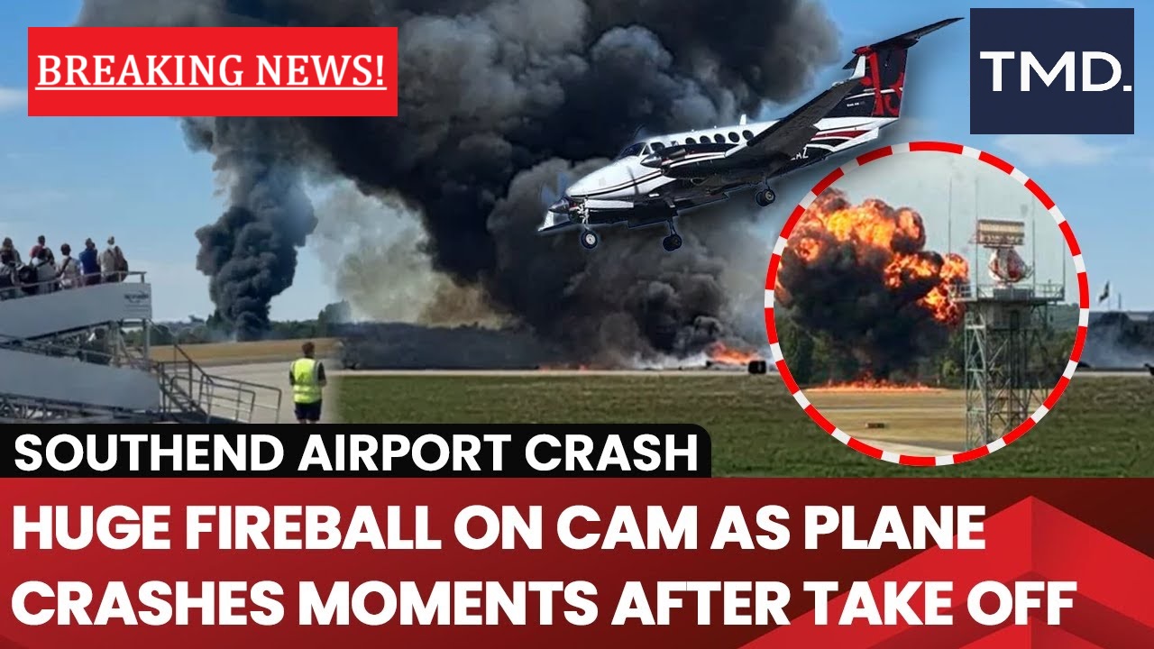 Southend Airport Plane Crash image