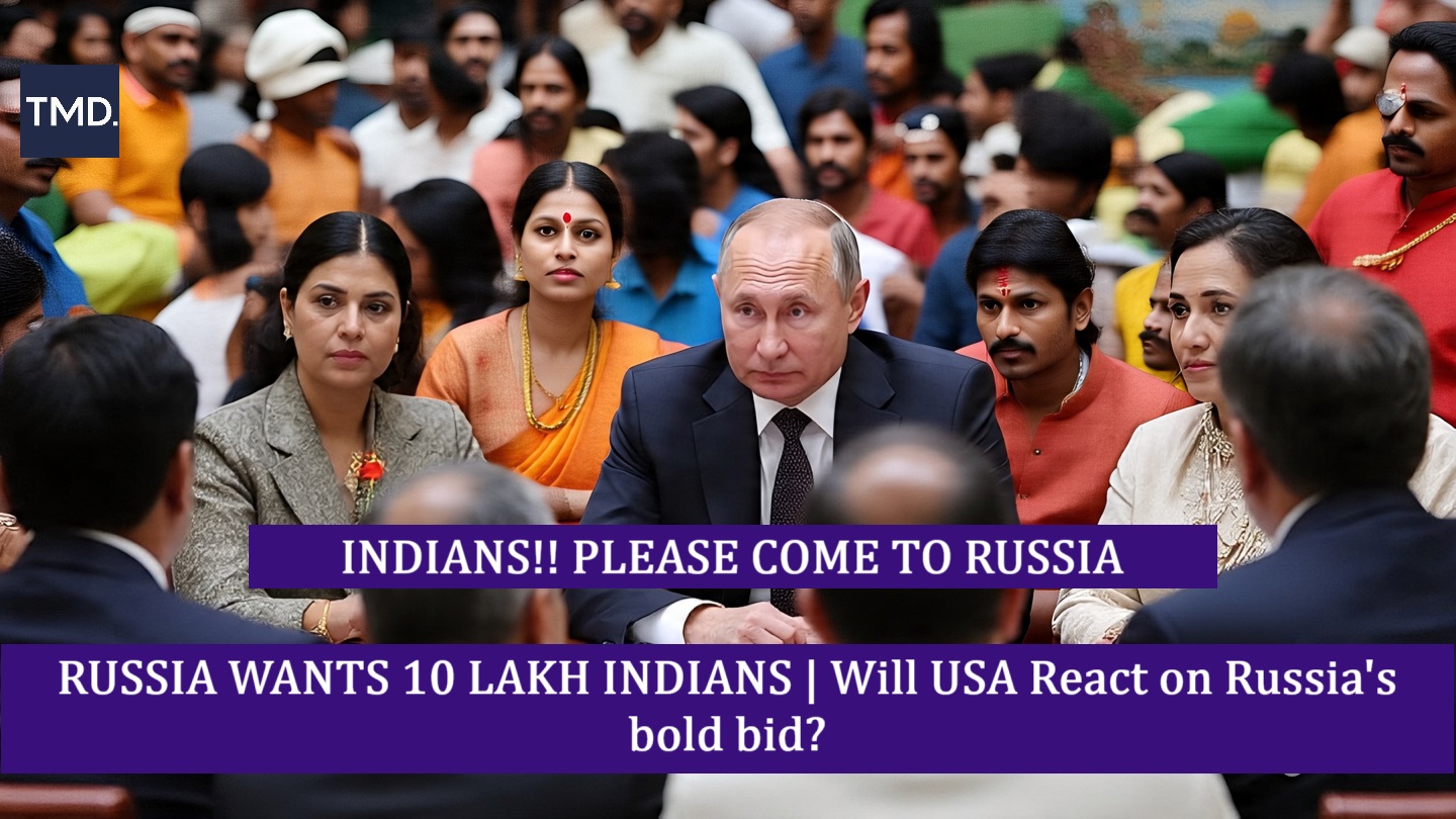 Russia wants 10 lakh indians image